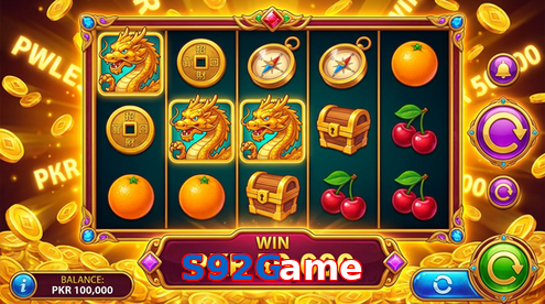 Main screen of S92Game pg page for PK players